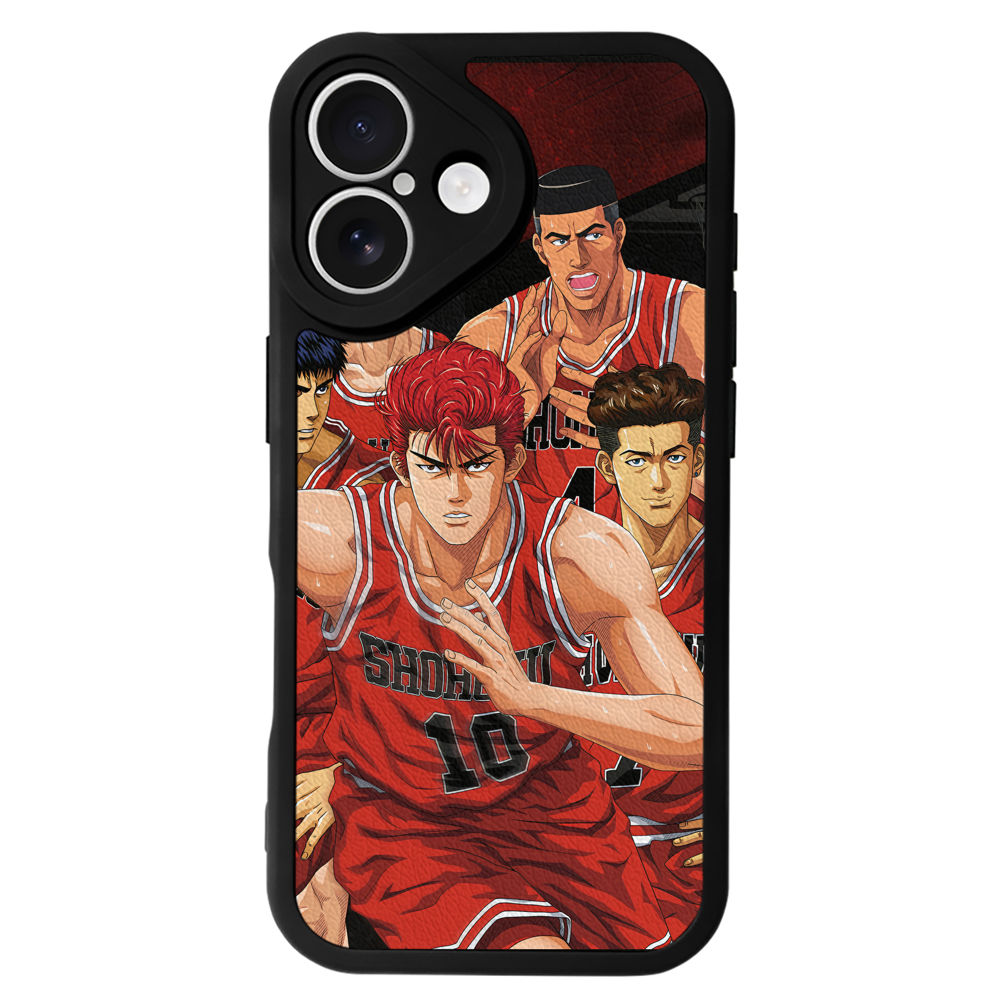 （画像用） SLAM DUNK／スラムダンク 【iPhone 16シリーズ対応】シリコンスマホケース（レザー調） 材質：シリコン